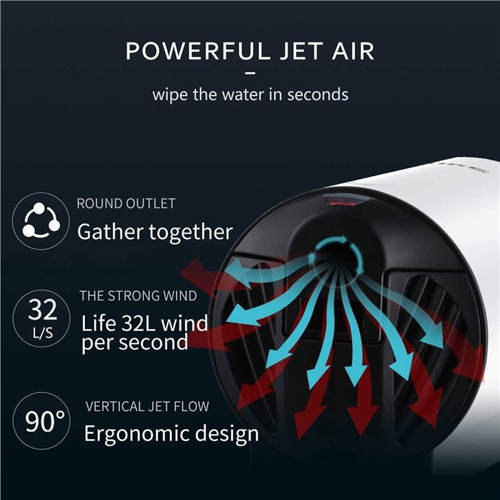 Высокоскоростная сушилка для рук AIKE AK2805_494  - Вид №4