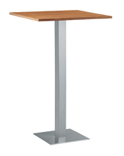 XT 479A Q Высокая рама стола с нижней крышкой из глянцевой или сатинированной нержавеющей стали. Колонна из глянцевой или сатинированной нержавеющей стали. Et al. XT