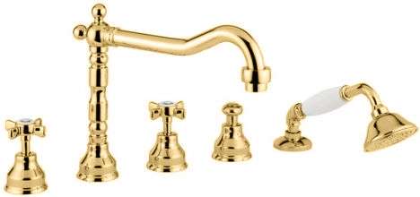 Смеситель MIGLIORE Princeton ML.PRN-880.CSCR для ванны/душа - состареный хром  - Вид №3