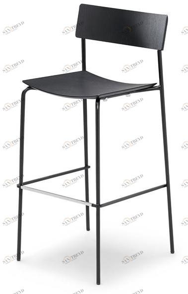 Midj Барный стул из дерева со спинкой Mito sun-id-1404383