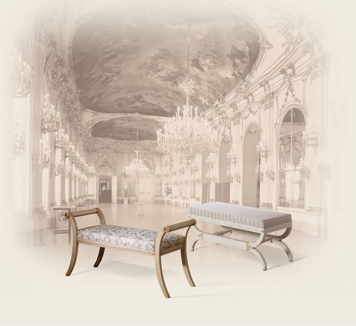 000075 Банкетка Cairo 5112 130 см Llass DA VINCI Santreyd - Вид №1