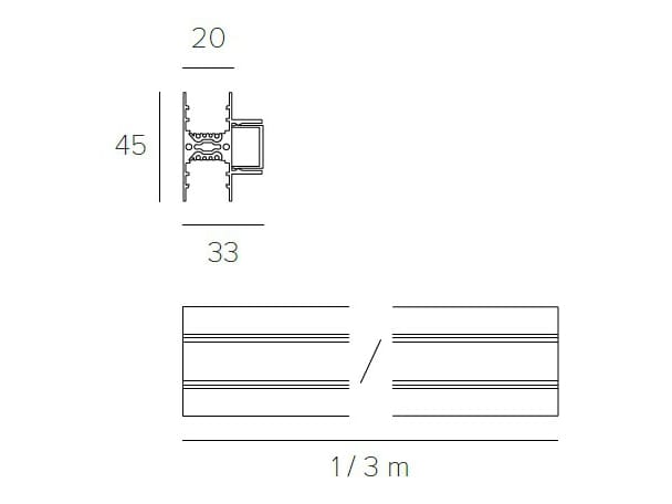 Экструдированная алюминиевая система освещения трека Letroh VIAVAI ARCH-00024459 - Вид №11