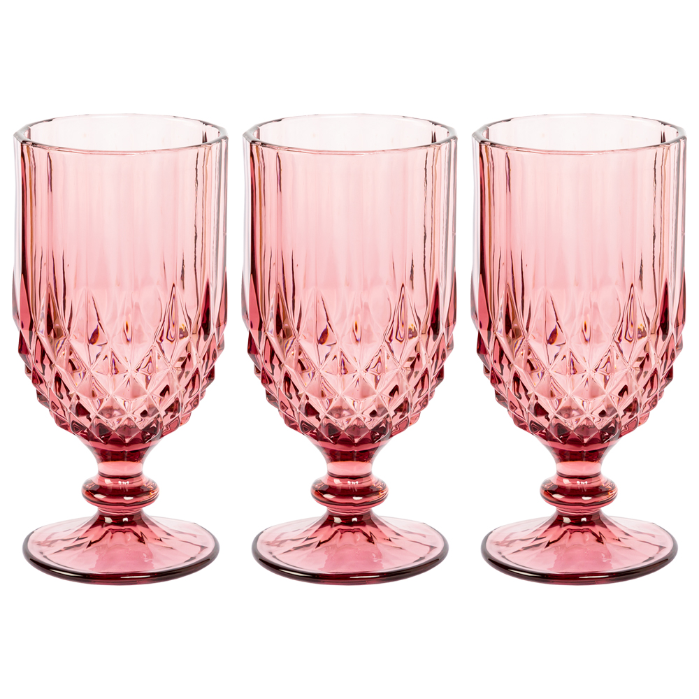 21091717 Комплект бокалов «Кинг» (6 штук, рубин) Object Desire Светский прием 