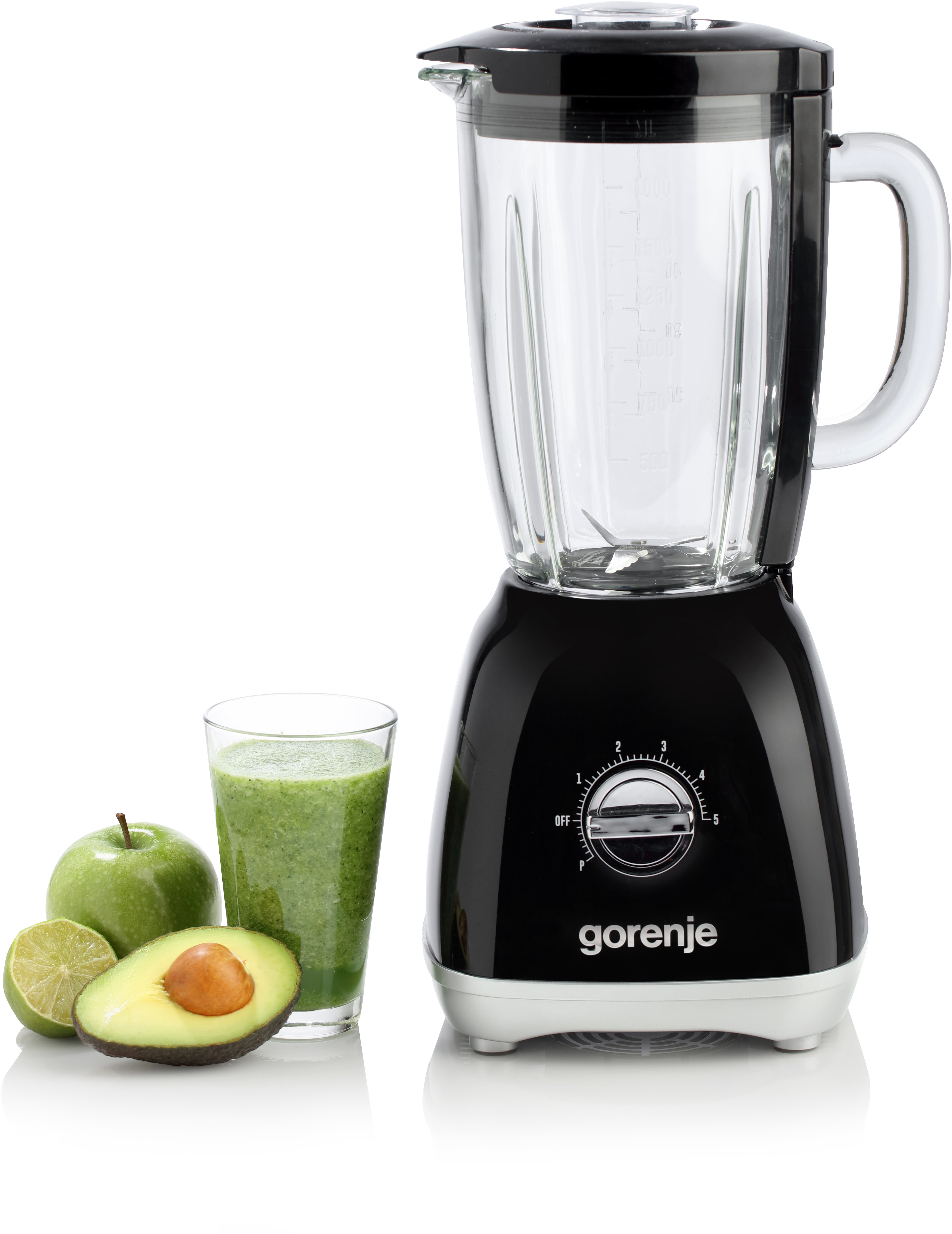 B800RLBK Блендер / мощность мотора: 800 вт количество скоростей: 5 Gorenje Santreyd  - Вид №4