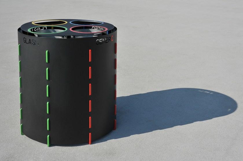 Контейнер для мусора из стали для раздельного сбора мусора Santreyd sun-id-1411254 - Вид №1