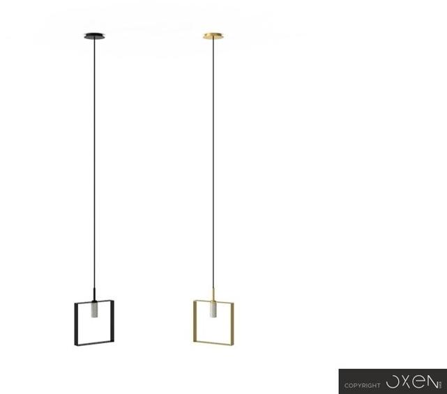 NEXO LUCE Металлический светодиодный подвесной светильник Oxen pendant lamp 7101a0-a8 - Вид №9