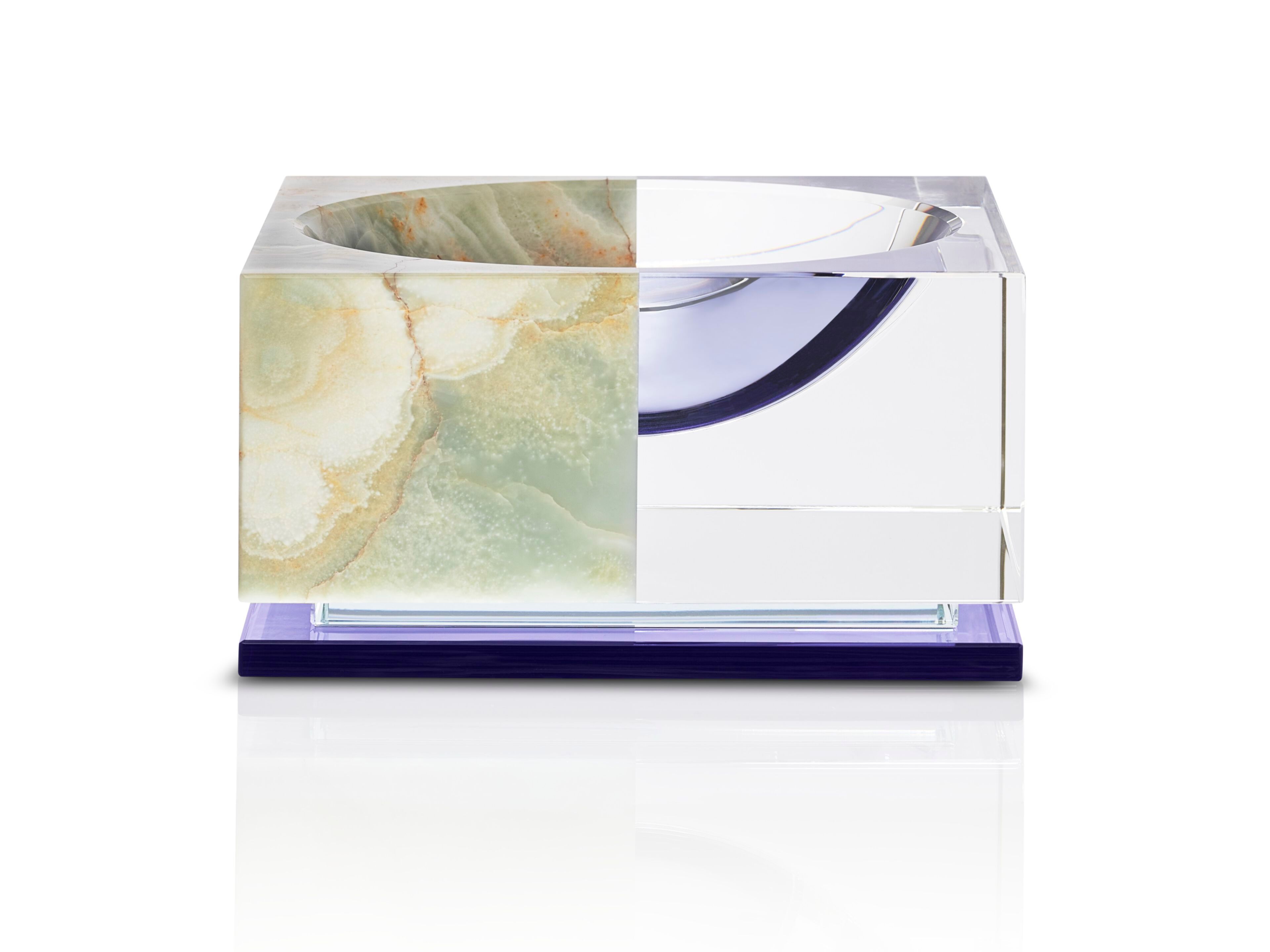 Безделушка из хрусталя и оникса Reflections Copenhagen ILLUSION ARCH-00153154