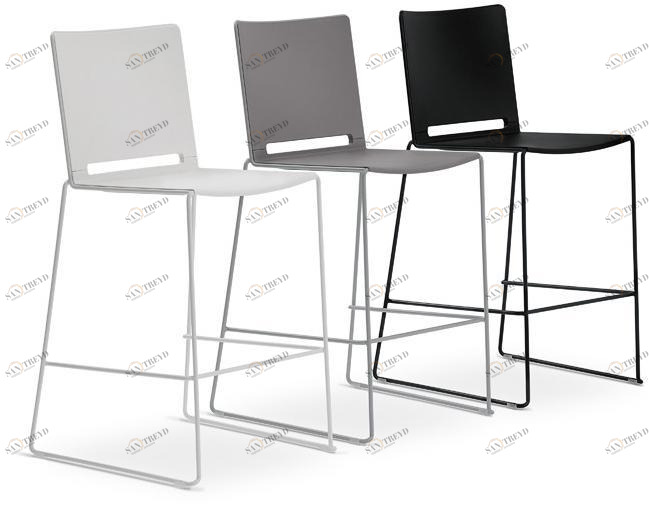 Diemmebi Высокий табурет из полипропилена со спинкой Lafilò sun-id-1438127