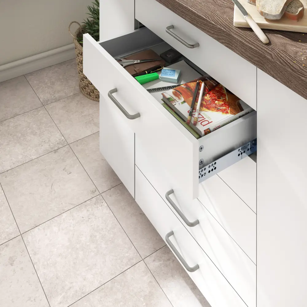 Выдвижной ящик DELINIA для кухонного каркаса 55.2 см серый 82169301 STLM-0021004 - Вид №2