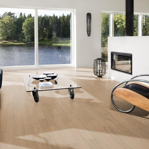 Паркетная доска Kahrs Дуб Бисквит Линнея 2600200560 - Вид №13