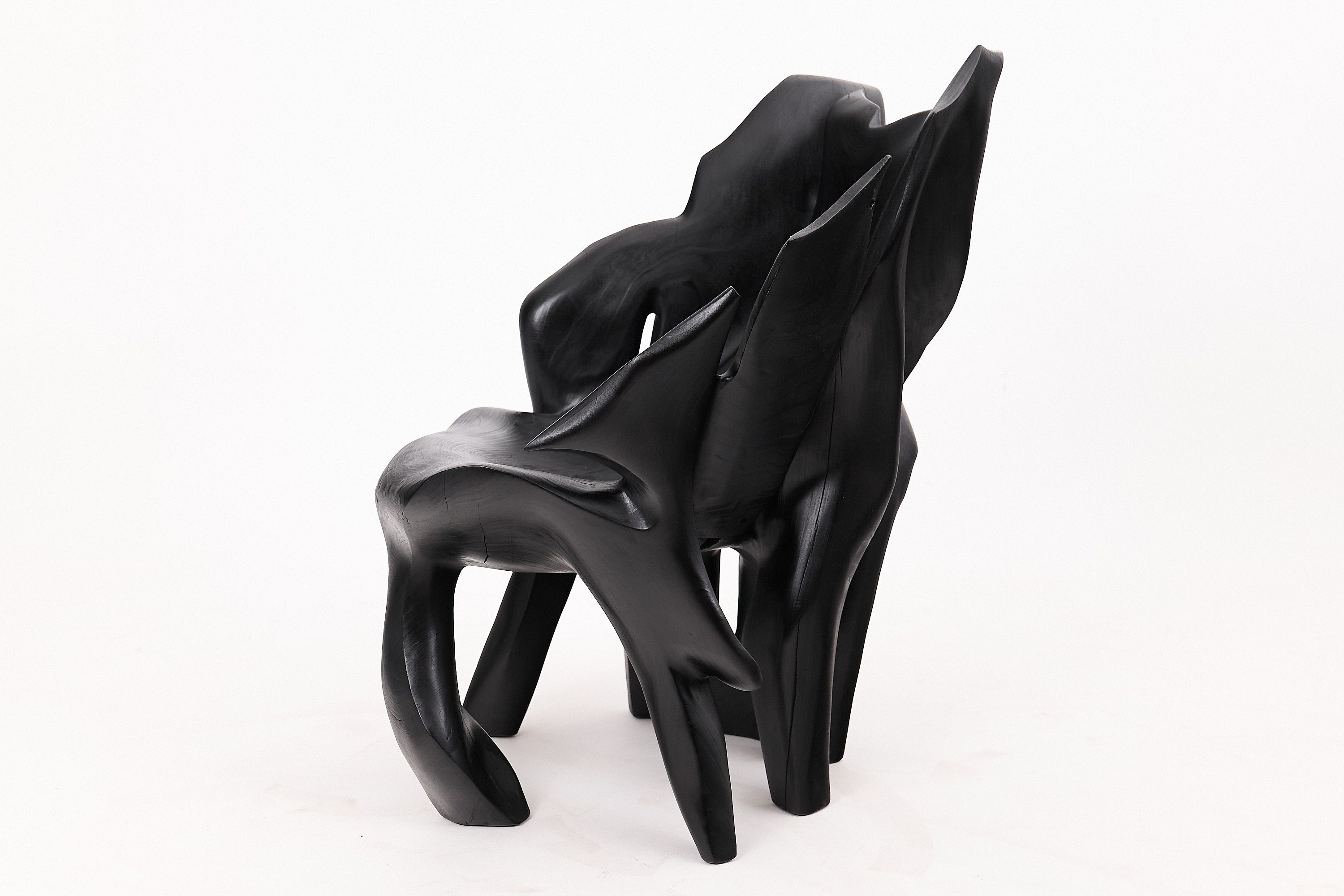 Дубовый стул Logniture SCULPTURAL ARMCHAIR ARCH-00026685 - Вид №3