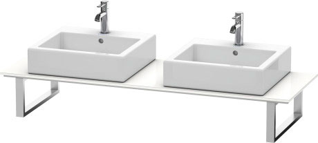 XL018C02121 X-Large Консоль для накладных раковин и встраиваемых умывальников Орех темный декор Duravit - Вид №2