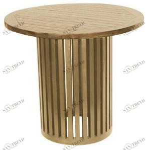 Il Giardino di Legno Круглый садовый стол из дерева  705+831 