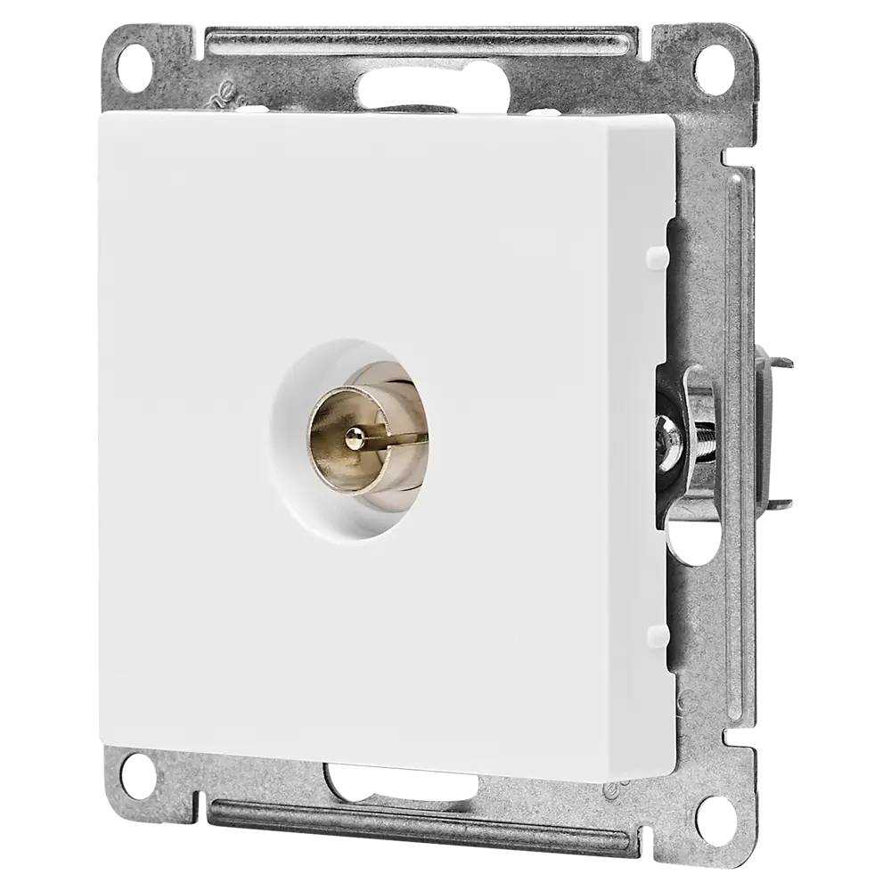 Розетка TV встраиваемая Systeme Electric Atlas Design ATN000193 цвет белый 87691748 STLM-2186169 AtlasDesign - Вид №1