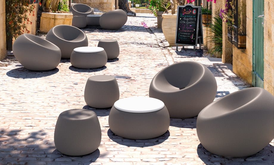 Полиэтиленовое садовое кресло PLUST Boom ARCH-00056491 - Вид №1