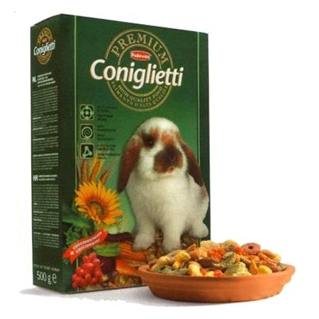 Т00008146 Корм для грызунов PREMIUM для кроликов сух. 500г Padovan 