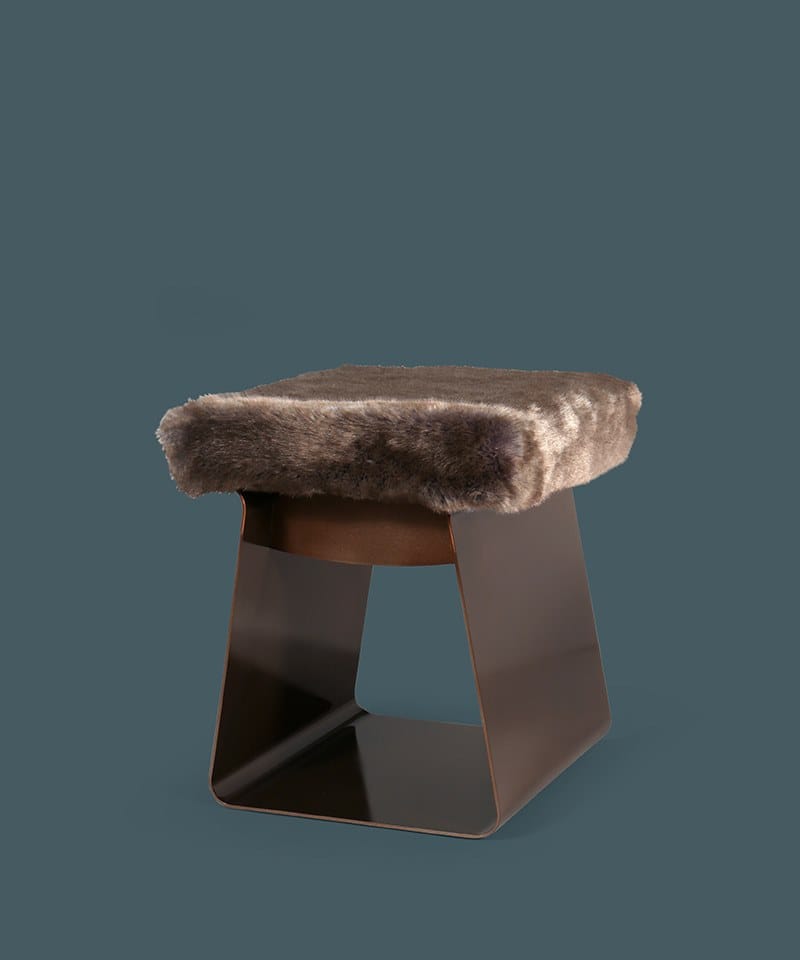 Низкий стул с мягким сиденьем Borzalino CLIO ARCH-00133243 - Вид №12