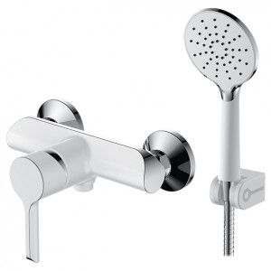 40-06P ELAT  Смеситель для душа белый ARGO kran