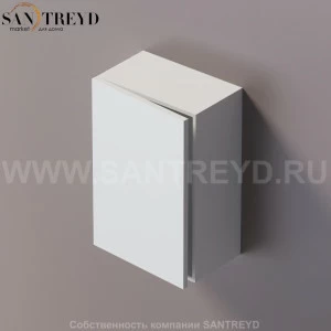 FLAT V Подвесной шкаф с петлями справа. Отделка: белая краска. AFXMO235042ZZ