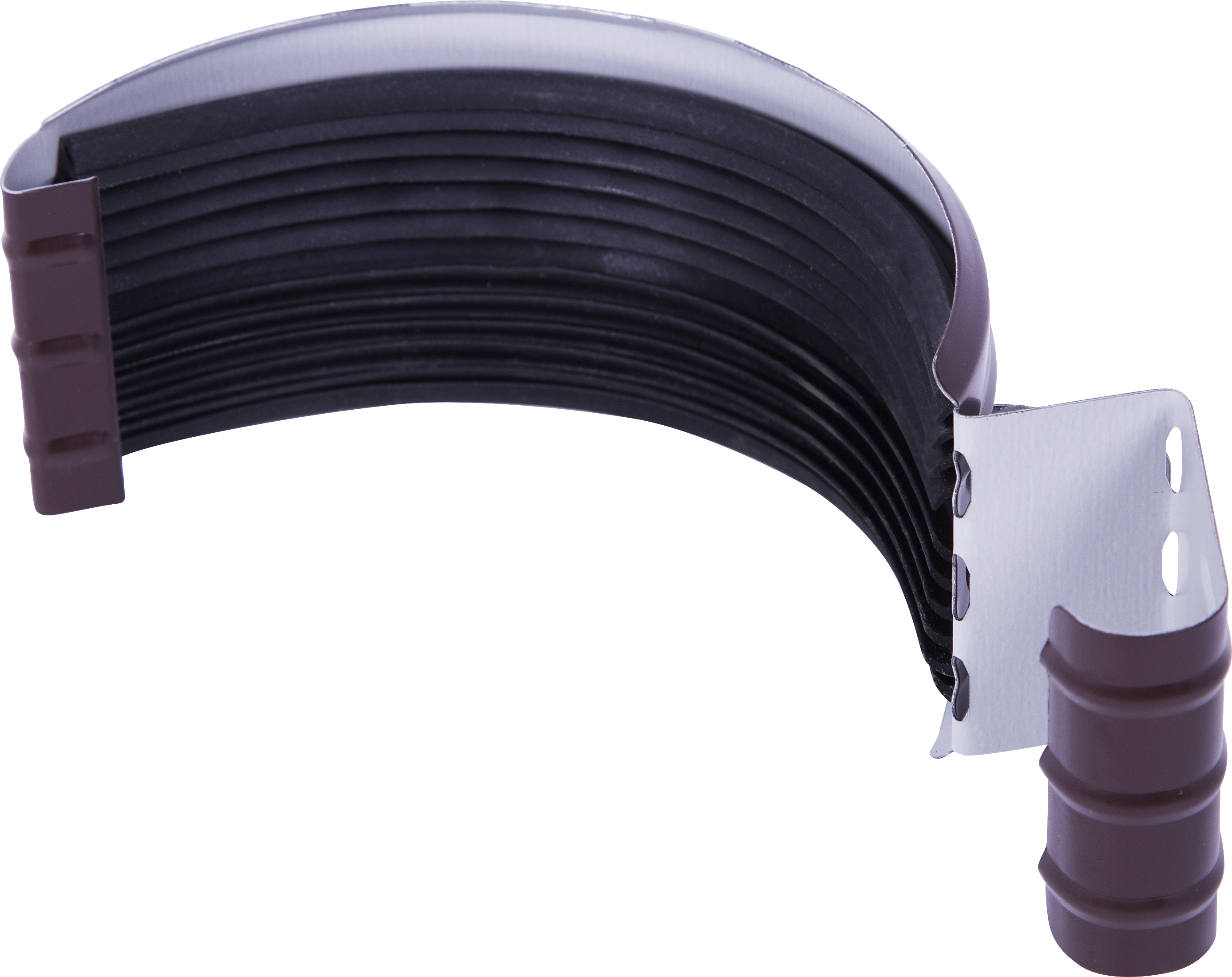 10010042 Соединитель желоба цвет коричневый STLM-0000013 ИНТЕРПРОФИЛЬ  - Вид №1