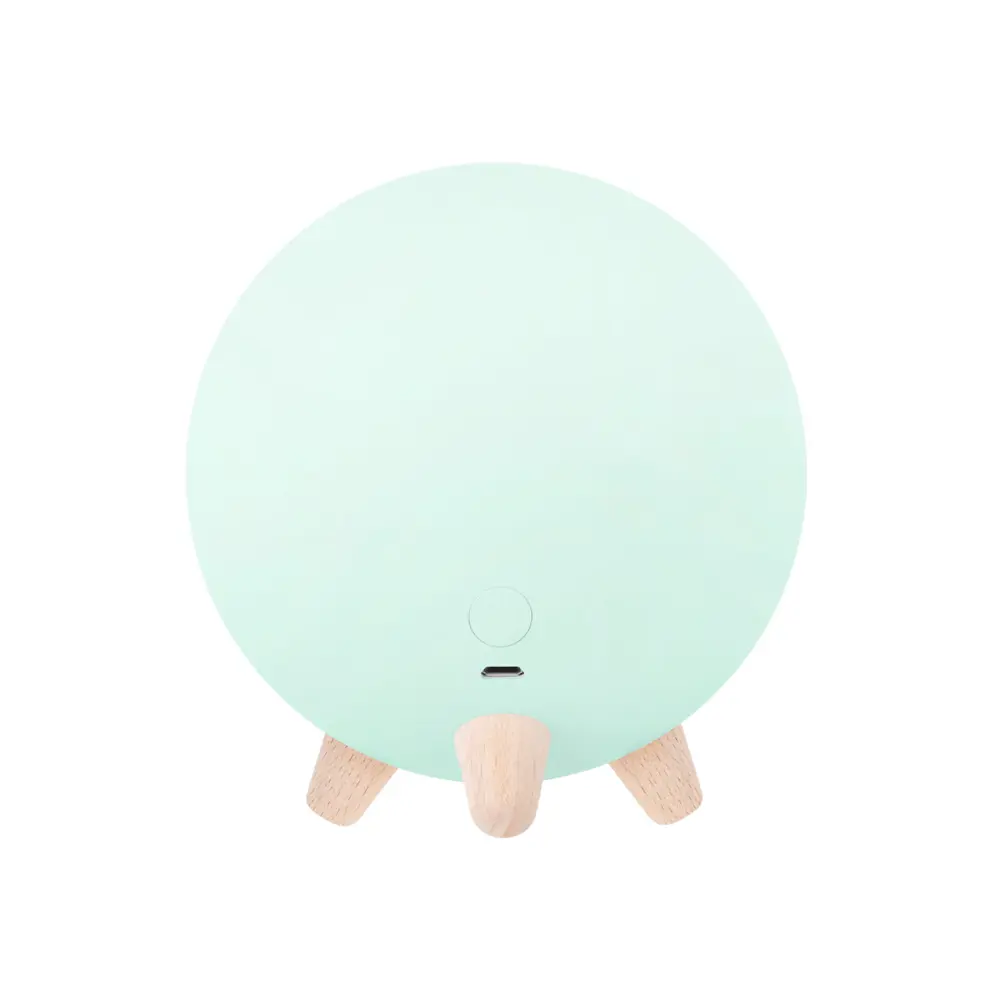 Ночник детский светодиодный Rombica MOMO 1,5 Вт теплый желтый свет цвет мятный 85023839 STLM-2099254  - Вид №1
