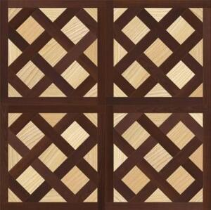 Модульный паркет Da Vinci -термо Гранд Ясень Натур (Гладкая) 619х619 мм.