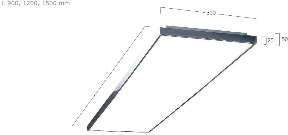Lightnet Светодиодный потолочный светильник с прямым и отраженным светом Cubic sun-id-1433955 - Вид №1