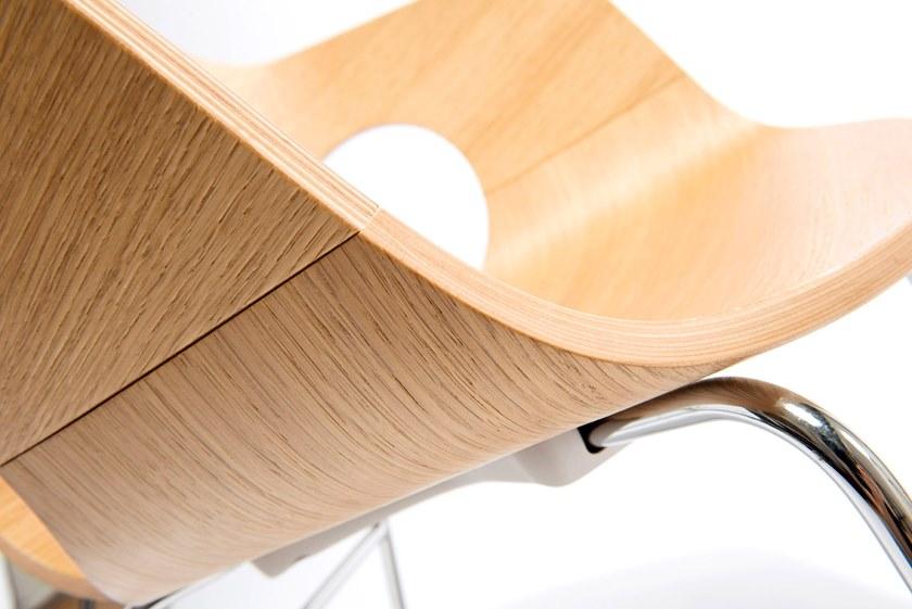 AP Factor Стул на санях из дерева с подлокотниками sun-id-1439898 - Вид №2