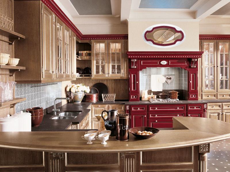 Martini Interiors Кухня из лакированного каштана на заказ Tosca sun-id-1455393 - Вид №1