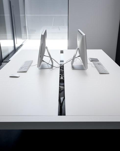 Kristalia Прямоугольный рабочий стол из alucompact® Sushi sun-id-1393924 - Вид №1