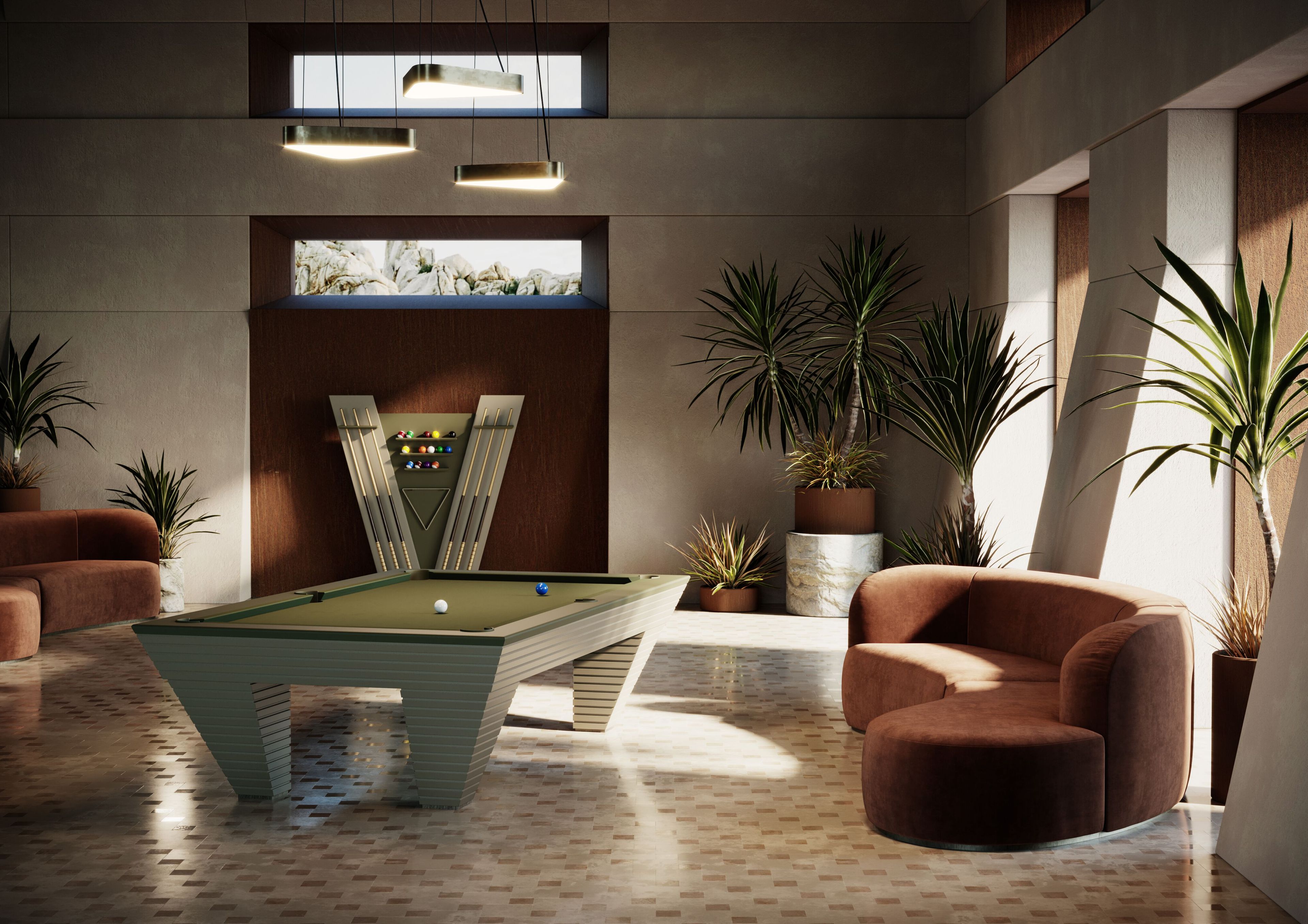 Прямоугольный бильярдный стол Vismara Design NEWDE ARCH-00109722 - Вид №3