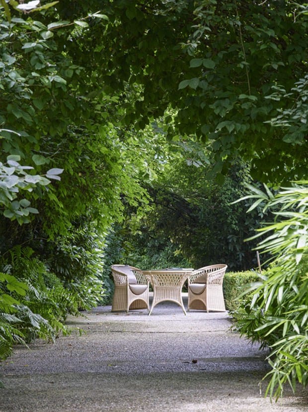 Круглый садовый стол из медоллина Samuele Mazza Outdoor Vega ARCH-00086879 - Вид №7