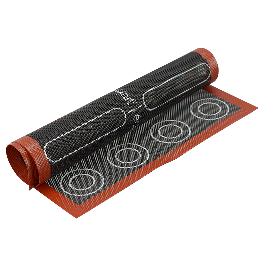 70.113.00.0065 Коврик для выпечки eclair & choux 30 х 40 см двусторонний силиконовый Silikomart  - Вид №17