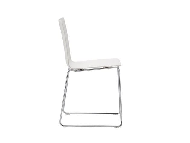 Штабелируемый стул с мягкими салазками Andreu World Flex High Back ARCH-00015835 - Вид №1