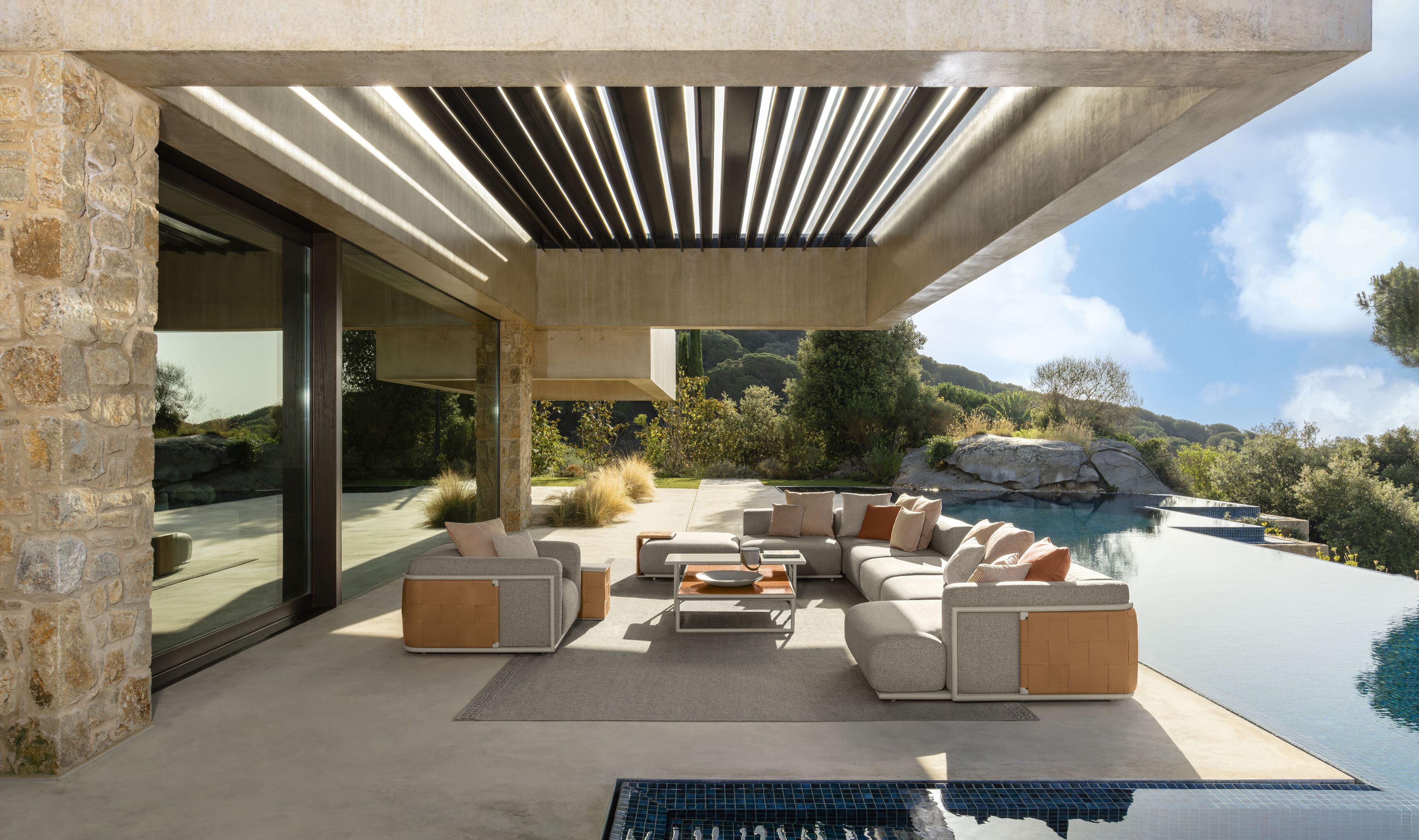 Тканевое мягкое садовое кресло Talenti Tressé ARCH-00046933 - Вид №4