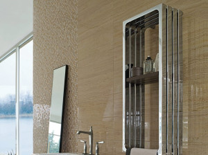 Настенный хромированный стальной вертикальный полотенцесушитель