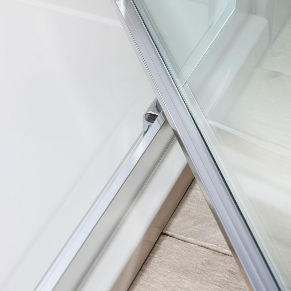 Дверь Pivot 800mm c боковым экраном 1000mm Britton Burlington EPDSC0800, ESPSC1000  - Вид №2