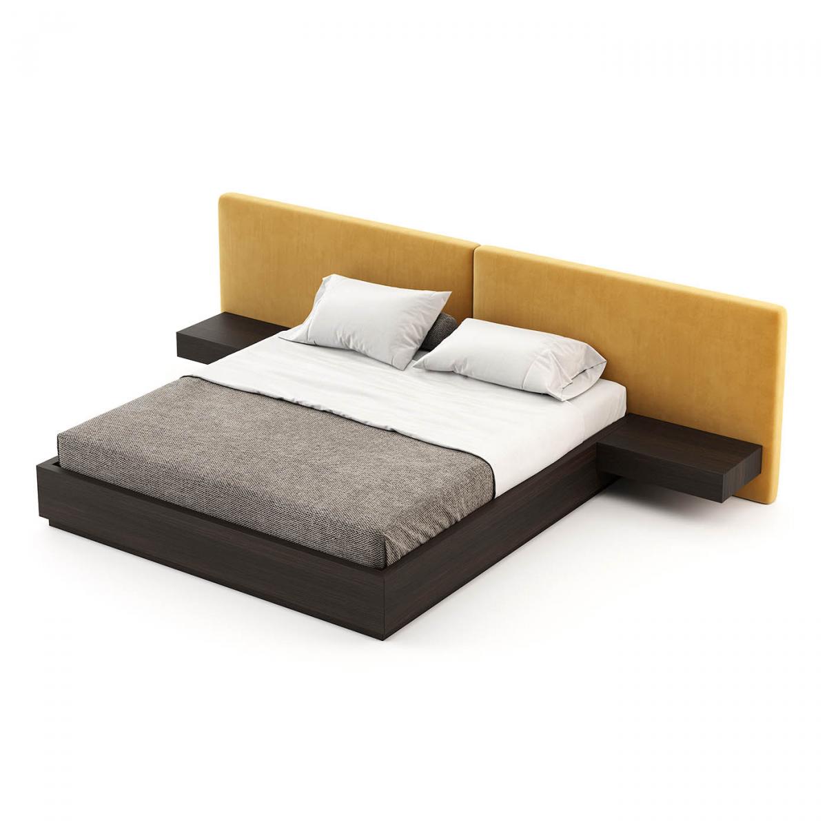 092572 Кровать 330 см с прикроватными столиками 65 см LasKasas Boston