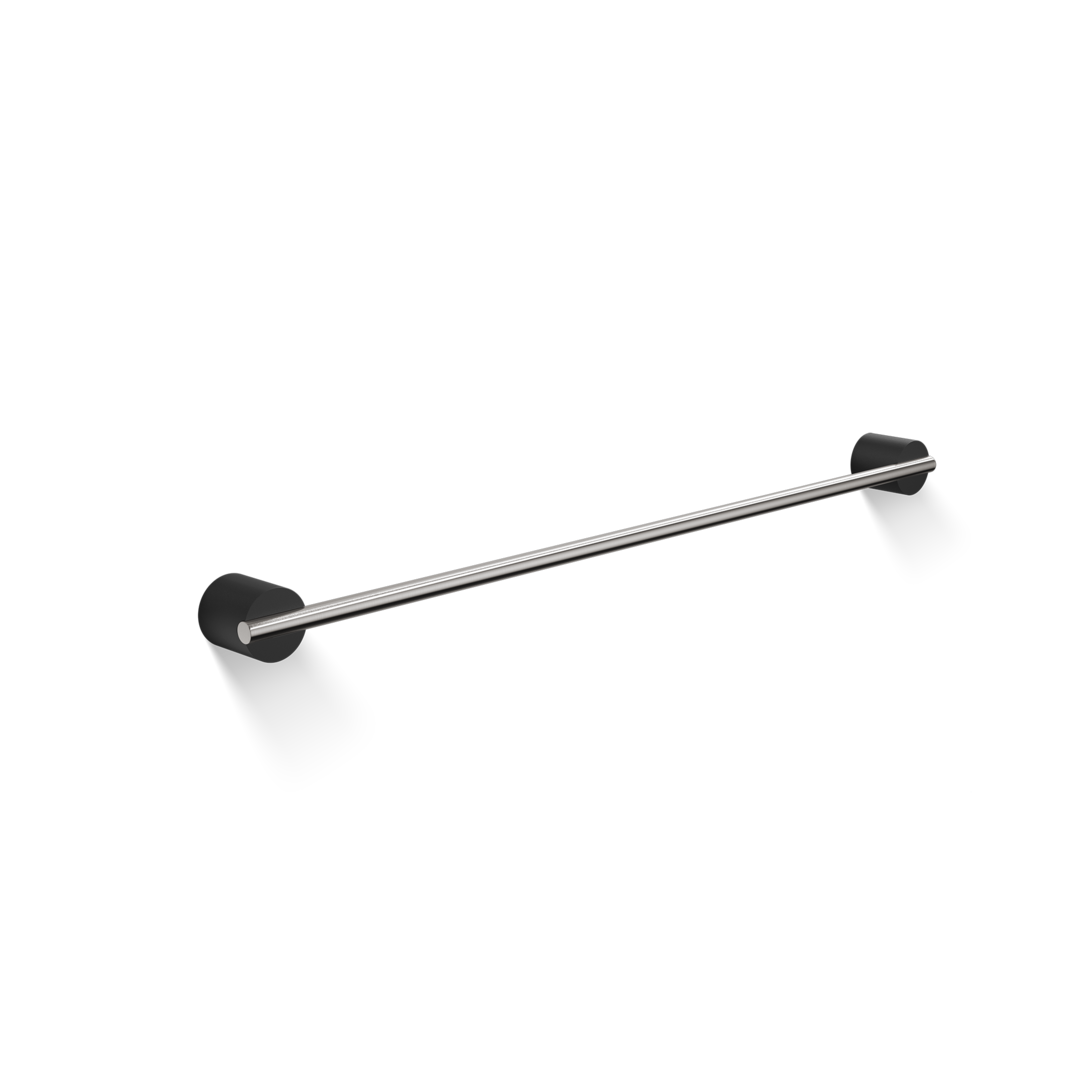 Полотенцедержатель STONE HTE60 DECOR WALTHER Черный матовый/матовая сталь 975265 
