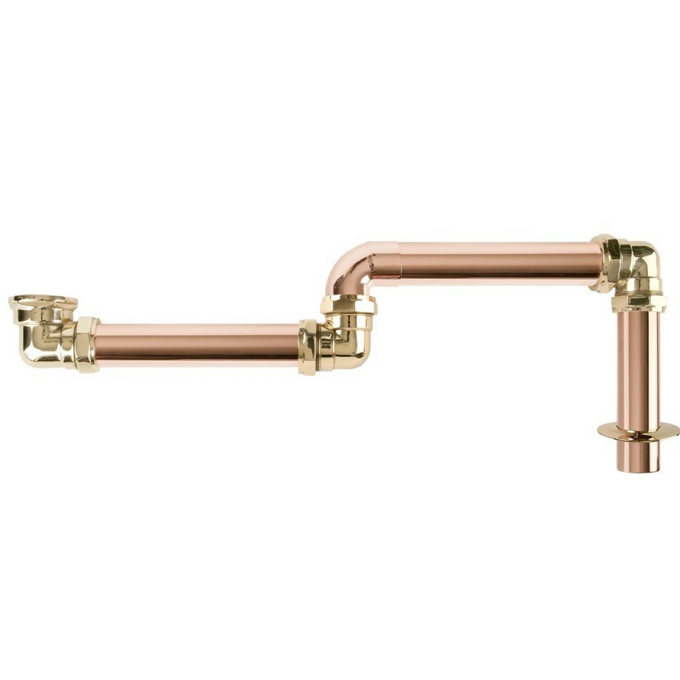 TCWP371S S-ловушка для ванны с мелким уплотнением Thomas Crapper 