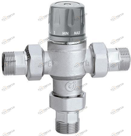 CALEFFI Регулируемый термостатический смеситель с ручкой sun-id-1363835