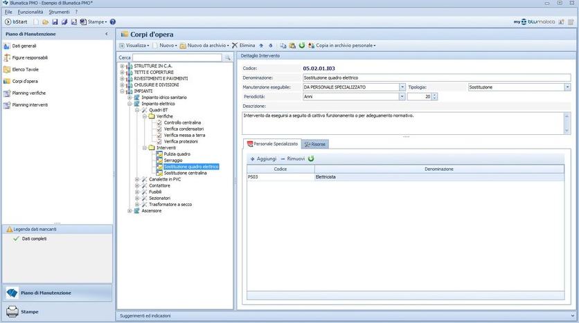 Blumatica План сопровождения работы и ее частей sun-id-1447724 - Вид №5