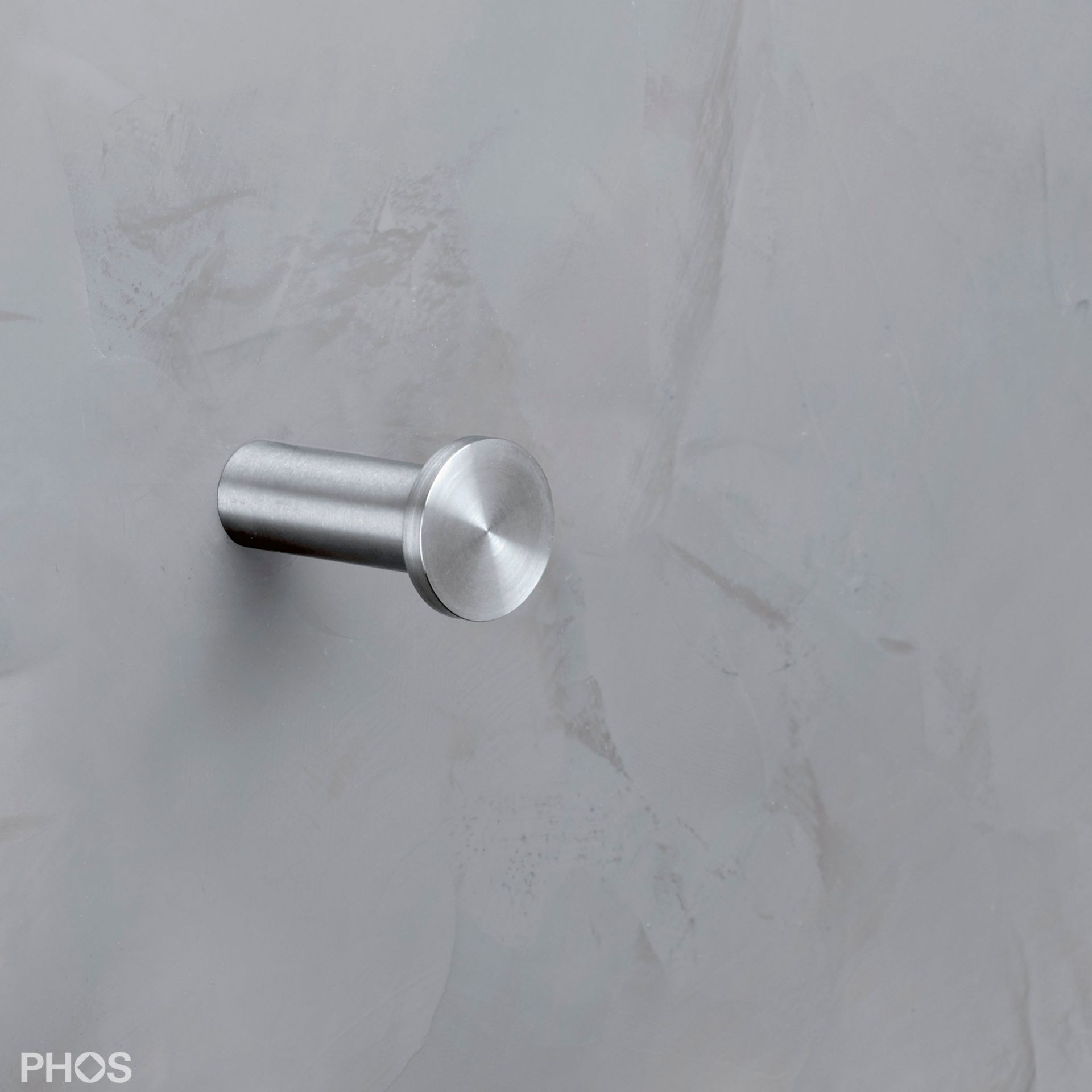 HA1-S-B Крючок для полотенец, модель bnd, ø12 мм, длина 3,7 см PHOS 