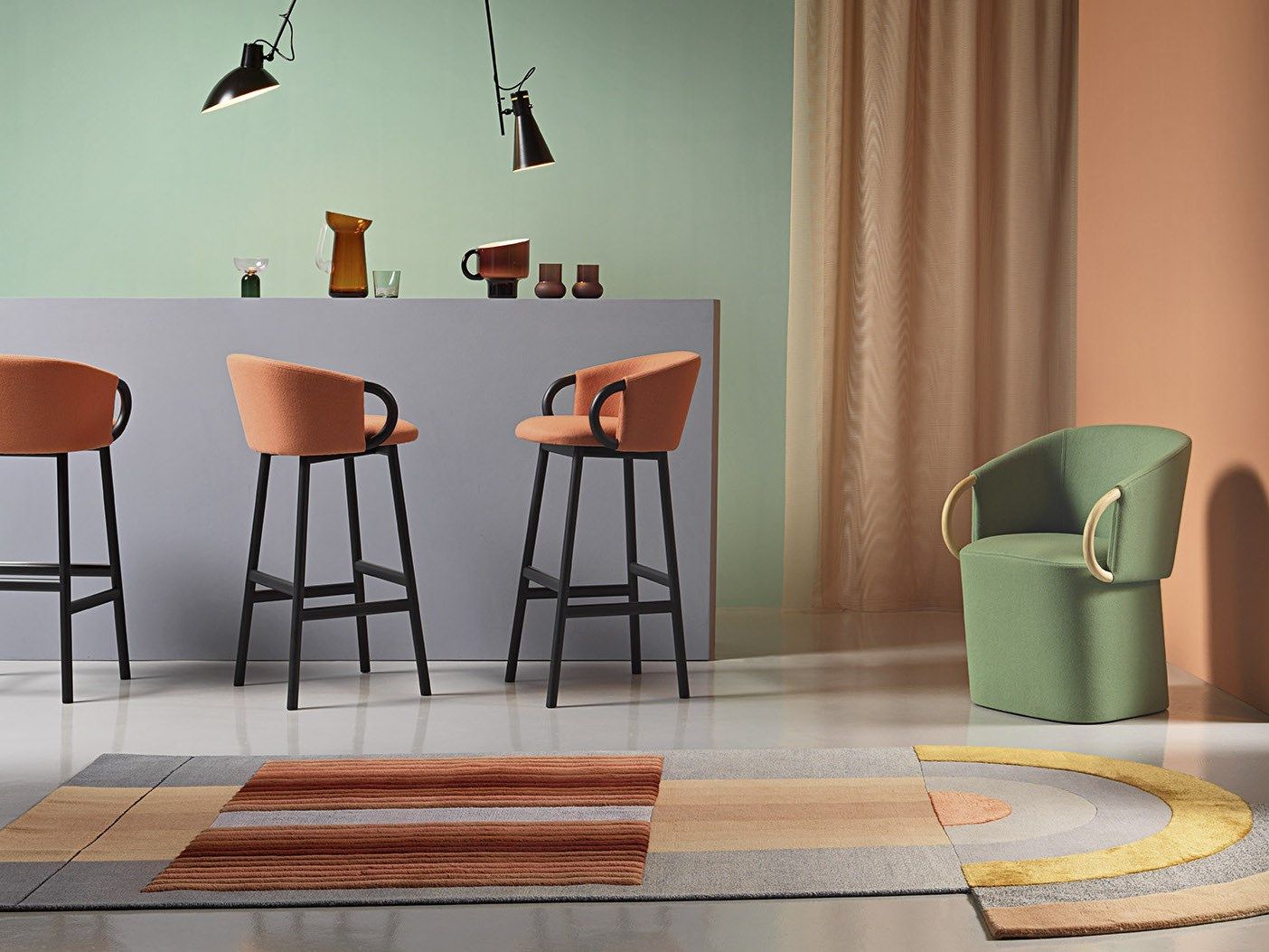 Высокий стул Very Wood Zant ARCH-00096664 - Вид №3