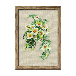 0582 Набор для вышивания Ромашки 21 х 30 см RIOLIS Сотвори Сама