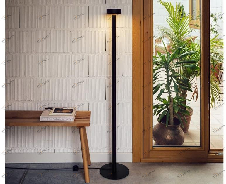 Milan Iluminacion Светодиодный торшер из стали с диммером Peak lane 6927 - 6929