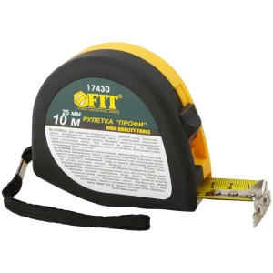 Рулетка Fit Профи, 10 м x 25 мм 83847297 STLM-2124725
