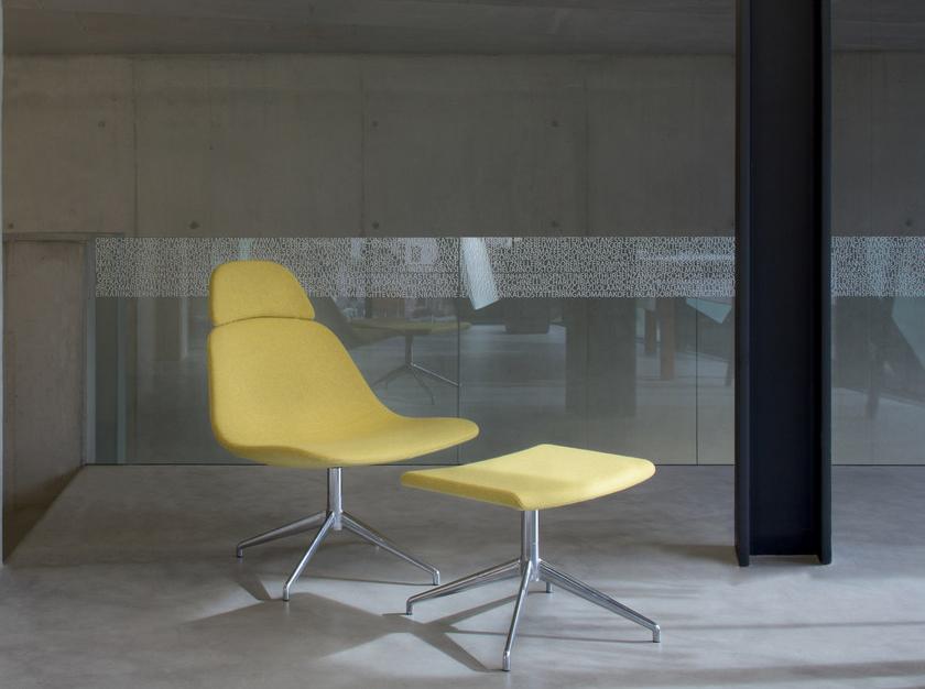 Luxy Мягкое кресло на 4 спицы с высокой спинкой Llounge sun-id-1510376 - Вид №1