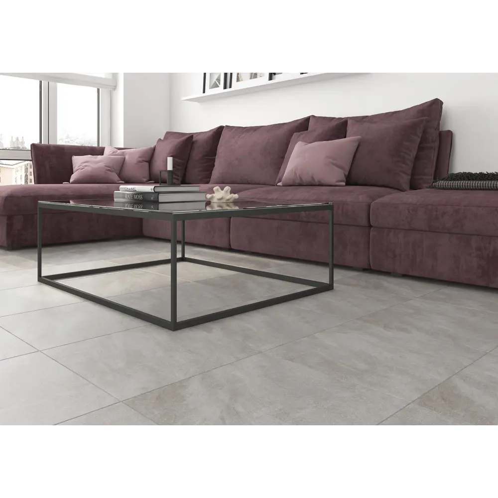 Глазурованный керамогранит Artens Canyon 42x42 см 1.58 м² матовый цвет серый 82774262 STLM-2164725 - Вид №5