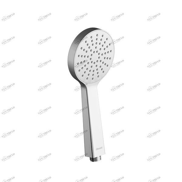 Душевая лейка Flat S 1 функция диаметр 100 мм 960.00 Ravak X07P343